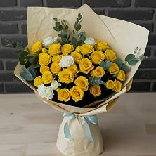 Букет цветов из:  Розы в Верхнем Икорце