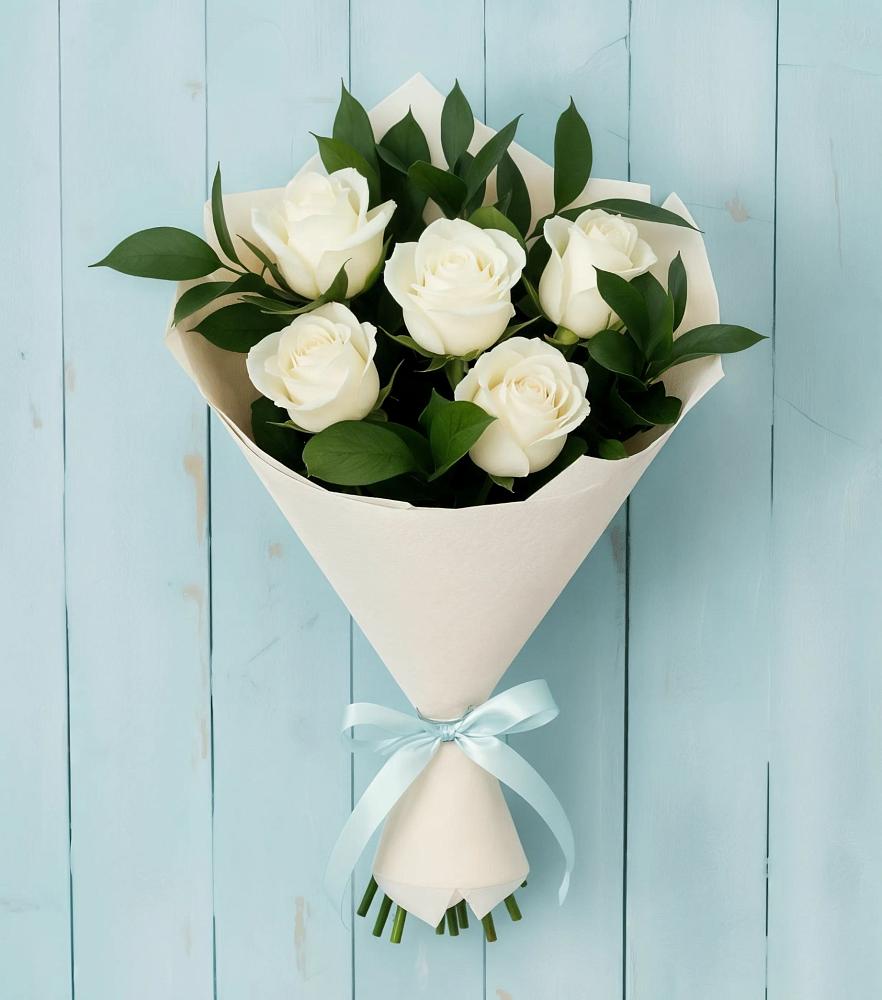 Букет цветов из: Розы в Верхнем Икорце