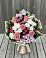 Букет цветов из: Альстромерии, Гвоздики, Розы и Хризантемы в Верхнем Икорце