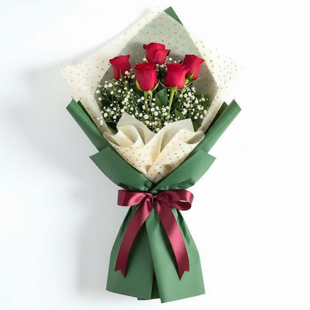 Букет цветов из: Розы в Верхнем Икорце