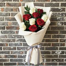 Букет цветов из:  Розы в Верхнем Икорце