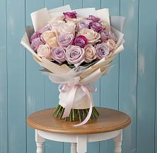 Букет цветов из:  Розы #REPLACE_PRED# Верхнем Икорце