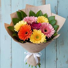 Букет цветов из:  Герберы в Верхнем Икорце
