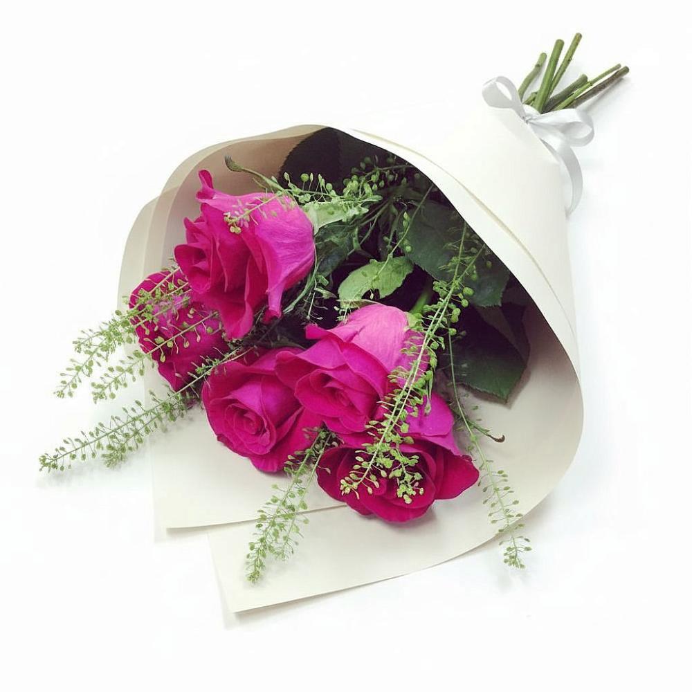 Букет цветов из: Розы в Верхнем Икорце