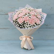 Букет цветов из:  Гвоздики #REPLACE_PRED# Верхнем Икорце