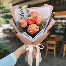 Букет цветов из:  Розы в Верхнем Икорце