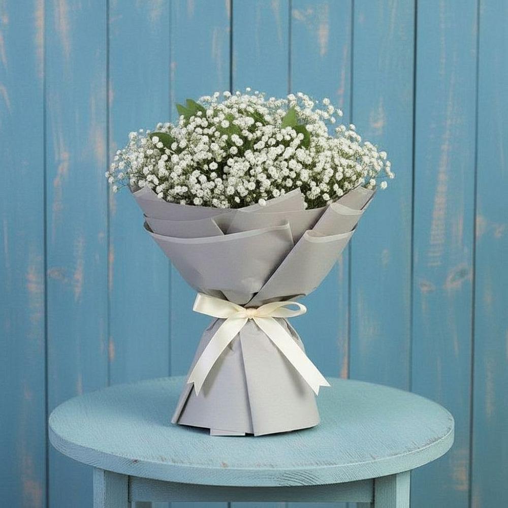 Букет цветов из: Гипсофила в Верхнем Икорце