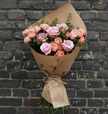 Букет цветов из:  Розы в Верхнем Икорце