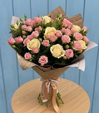 Букет цветов из:  Розы #REPLACE_PRED# Верхнем Икорце