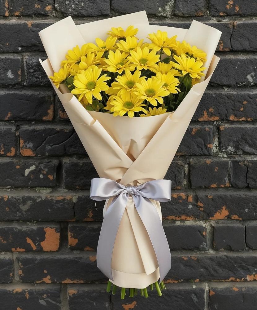 Букет цветов из: Хризантемы в Верхнем Икорце