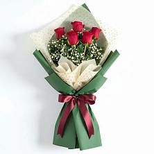Букет цветов из:  Розы в Верхнем Икорце