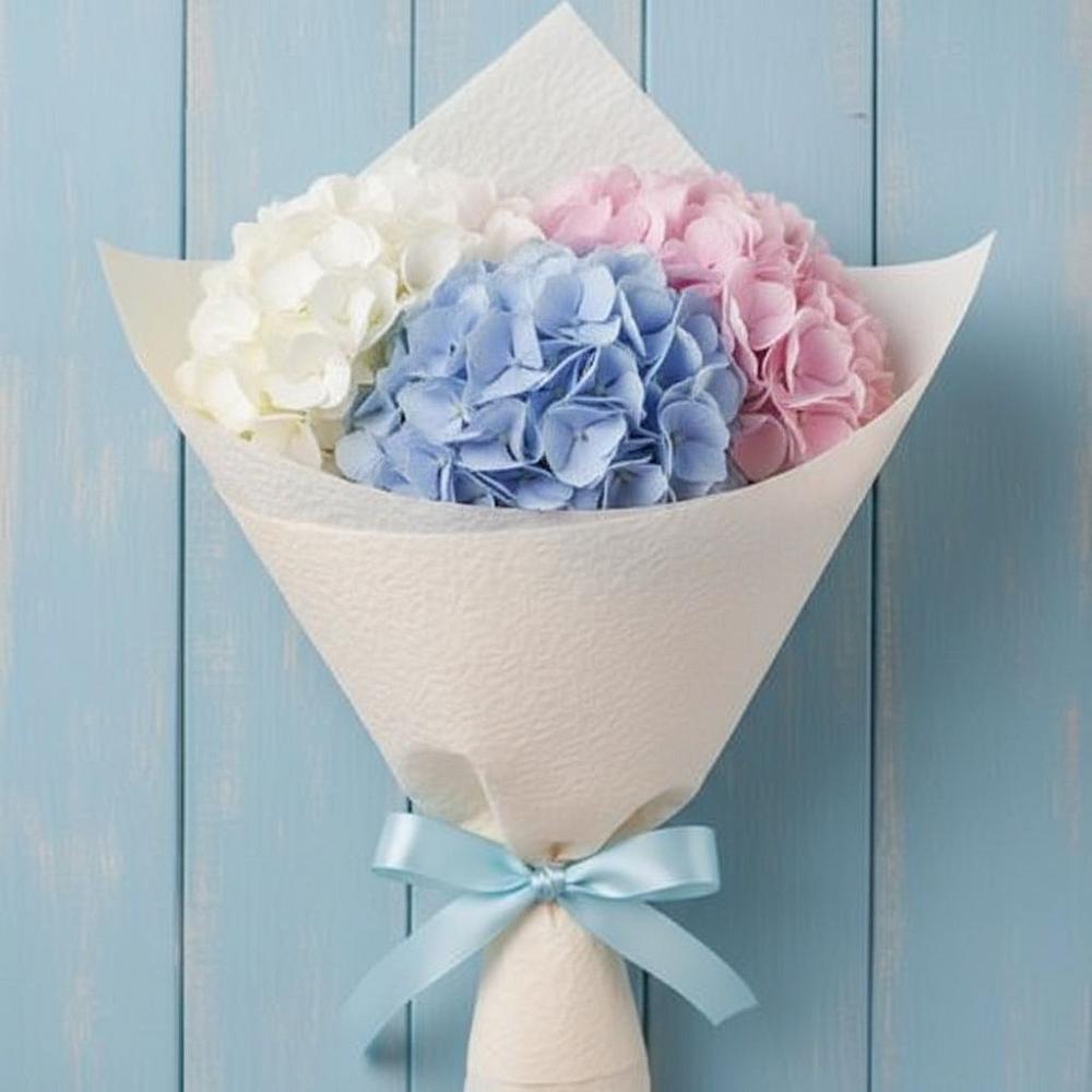 Букет цветов из: Гортензия в Верхнем Икорце